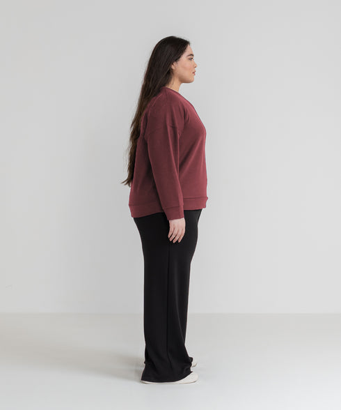 Women's Plus LuxeStretch Sweatshirt